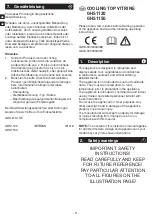 Предварительный просмотр 10 страницы Metro DataVac GHS1120 Instruction Manual