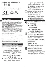 Предварительный просмотр 58 страницы Metro DataVac GHS1120 Instruction Manual