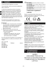 Предварительный просмотр 30 страницы Metro DataVac HSC2350 Original Instructions Manual