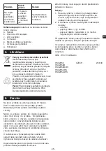 Предварительный просмотр 45 страницы Metro DataVac HSC2350 Original Instructions Manual