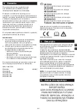 Предварительный просмотр 87 страницы Metro DataVac HSC2350 Original Instructions Manual