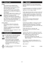 Preview for 32 page of Metro DataVac HWT1400 Original Instructions Manual