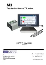 Metro DataVac M3 User Manual предпросмотр