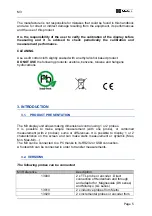 Preview for 5 page of Metro DataVac M3 User Manual