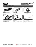 Preview for 5 page of Metro DataVac MetroSHINGLE Installation Details