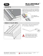 Preview for 8 page of Metro DataVac MetroSHINGLE Installation Details