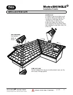 Preview for 17 page of Metro DataVac MetroSHINGLE Installation Details