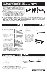 Предварительный просмотр 4 страницы Metro DataVac MSB3060C Assembly Instructions