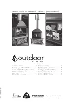 Предварительный просмотр 1 страницы Metro DataVac outdoor 1200 Braai Installation & Owner'S Operation Manual