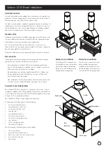 Предварительный просмотр 3 страницы Metro DataVac outdoor 1200 Braai Installation & Owner'S Operation Manual