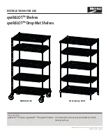 Metro DataVac qwikSLOT Shelves Instructions For Use preview