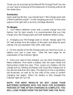 Preview for 2 page of Metro DataVac Re-Charge Pack Premium User Manual