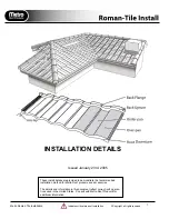 Metro DataVac Roman-Tile Installation Details preview