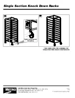 Preview for 4 page of Metro DataVac RT115N Assembly Instructions