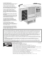 Предварительный просмотр 6 страницы Metro DataVac STARSYS SXRPODBIN Assembly Instructions Manual