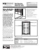 Предварительный просмотр 1 страницы Metro DataVac Starsys Assembly Instructions