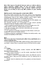 Preview for 34 page of Metro Mobility M1 Plus Owner'S Manual