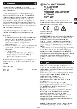 Предварительный просмотр 35 страницы METRO PROFESSIONAL GCV1100 Instruction Manual