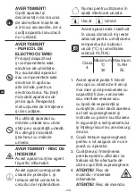 Предварительный просмотр 110 страницы METRO PROFESSIONAL GCV1100 Instruction Manual