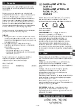 Предварительный просмотр 117 страницы METRO PROFESSIONAL GCV1100 Instruction Manual