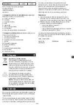 Предварительный просмотр 133 страницы METRO PROFESSIONAL GCV1100 Instruction Manual