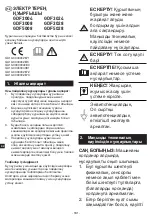 Предварительный просмотр 182 страницы METRO PROFESSIONAL GDF3004 Instruction Manual