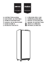 METRO PROFESSIONAL GFR4600 Instruction Manual preview