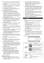 Preview for 4 page of METRO PROFESSIONAL GFR4600 Instruction Manual