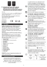 Предварительный просмотр 25 страницы METRO PROFESSIONAL GFR4600 Instruction Manual