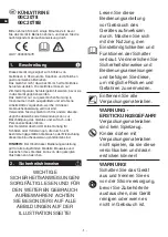 Preview for 2 page of METRO PROFESSIONAL GGC2078 Instruction Manual