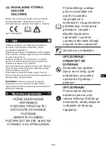 Preview for 109 page of METRO PROFESSIONAL GGC2078 Instruction Manual