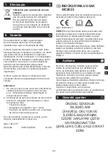 Предварительный просмотр 95 страницы METRO PROFESSIONAL GIC3035 Instruction Manual