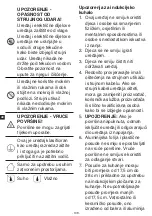 Предварительный просмотр 110 страницы METRO PROFESSIONAL GIC3035 Instruction Manual