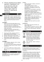 Предварительный просмотр 34 страницы METRO PROFESSIONAL GJU1101 Instruction Manual