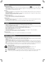 Preview for 17 page of METRO PROFESSIONAL GSC1100G Instruction Manual