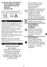 Предварительный просмотр 111 страницы METRO PROFESSIONAL GSC3336 Instruction Manual