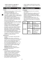 Предварительный просмотр 40 страницы METRO PROFESSIONAL makro professional GSC240N Instruction Manual