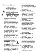 Предварительный просмотр 44 страницы METRO PROFESSIONAL makro professional GSC240N Instruction Manual