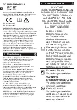 Preview for 2 page of METRO PROFESSIONAL makro professional GSK1009 Instruction Manual