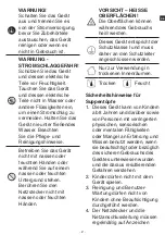 Preview for 3 page of METRO PROFESSIONAL makro professional GSK1009 Instruction Manual