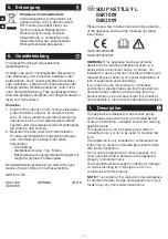 Preview for 8 page of METRO PROFESSIONAL makro professional GSK1009 Instruction Manual