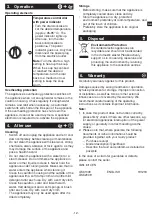 Preview for 13 page of METRO PROFESSIONAL makro professional GSK1009 Instruction Manual