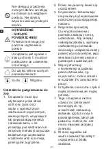 Preview for 28 page of METRO PROFESSIONAL makro professional GSK1009 Instruction Manual