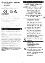 Preview for 39 page of METRO PROFESSIONAL makro professional GSK1009 Instruction Manual