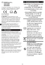 Preview for 60 page of METRO PROFESSIONAL makro professional GSK1009 Instruction Manual