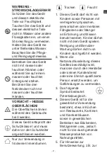 Preview for 3 page of METRO PROFESSIONAL SALAMANDER GSL1001 Instruction Manual