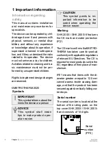 Предварительный просмотр 4 страницы Metro Therm SHK 200S Installation And Operating Manual