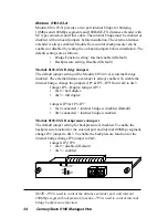 Предварительный просмотр 34 страницы METRObility Optical Systems CenturyStack 8112-01-M Installation And User Manual