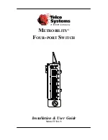 Preview for 1 page of METRObility Optical Systems R104-11 Installation And User Manual