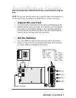 Preview for 5 page of METRObility Optical Systems R104-11 Installation And User Manual